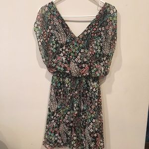 Flower V-Neck Dress